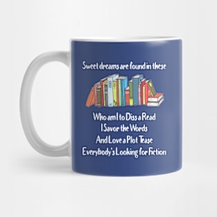 I Savor the Words and Love a Plot Tease Mug